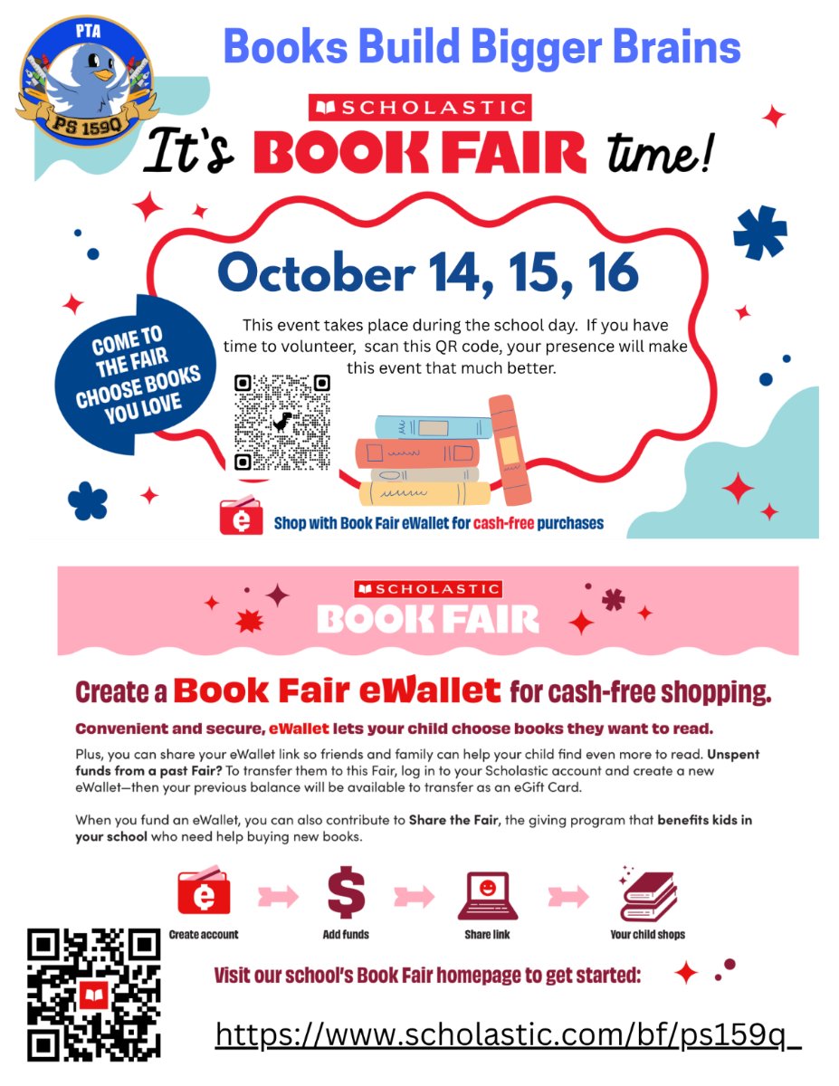 book fair flier